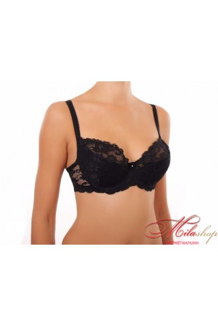 Бюстгалтер Diorella 62635 полупоролон, хлопок внутри в черном цвете